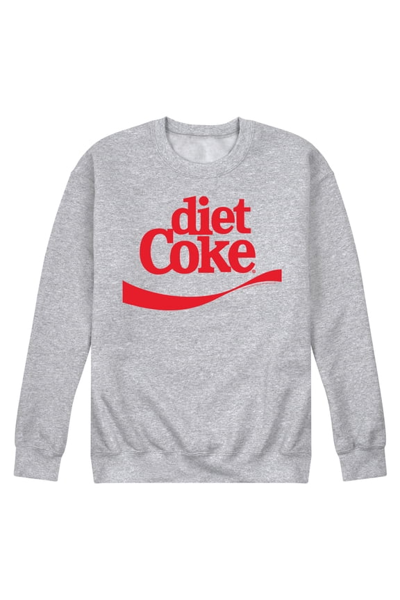 - Red Logo - Men's Crew Fleece Sweatshirt