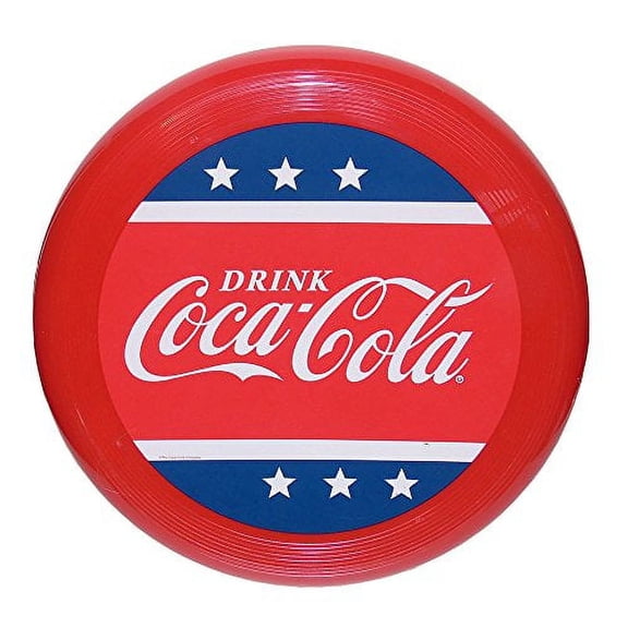 Coca-Cola Red White and Blue Frisbee Flying Disc
