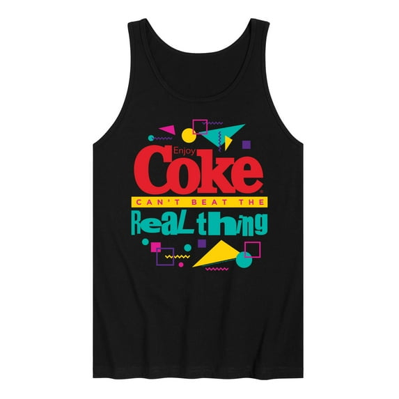 Coca-Cola - Retro - Coke Can't Beat The Real Things - Men's Jersey Tank Top