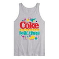 thumbnail image 1 of Coca-Cola - Retro - Coke Can't Beat The Real Things - Men's Jersey Tank Top, 1 of 3