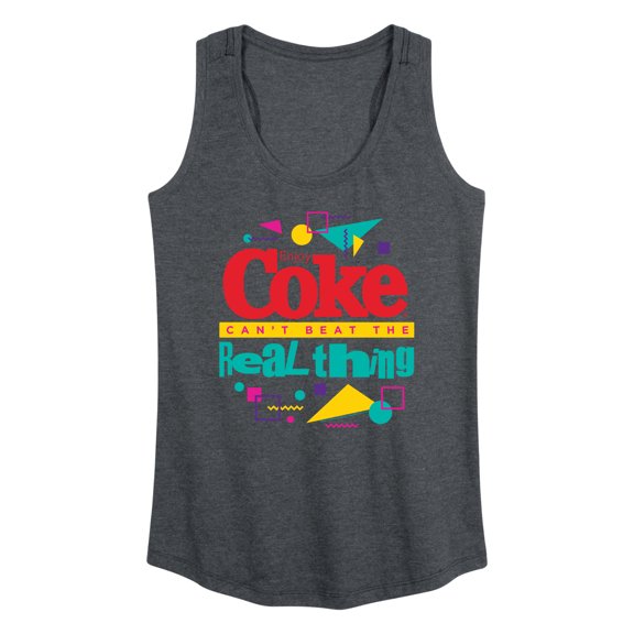Coca-Cola - Retro - Coke Can't Beat The Real Things - Women's Racerback Tank Top