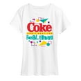 thumbnail image 1 of Coca-Cola - Retro - Coke Can't Beat The Real Things - Women's Short Sleeve Graphic T-Shirt, 1 of 5