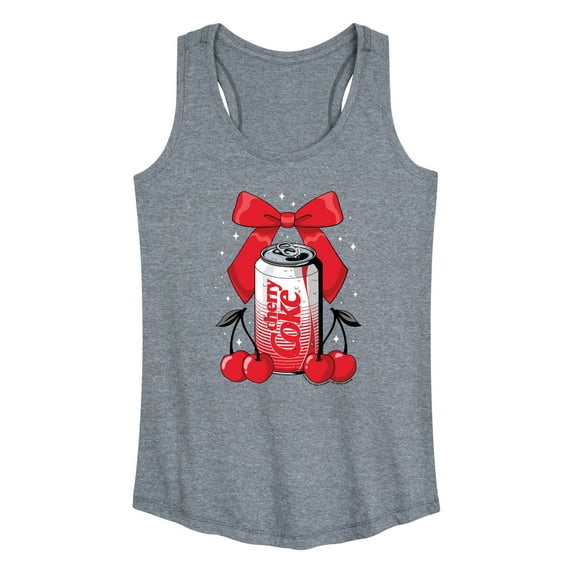 Coca-Cola - Retro Coquette Cherry Coke - Women's Racerback Tank