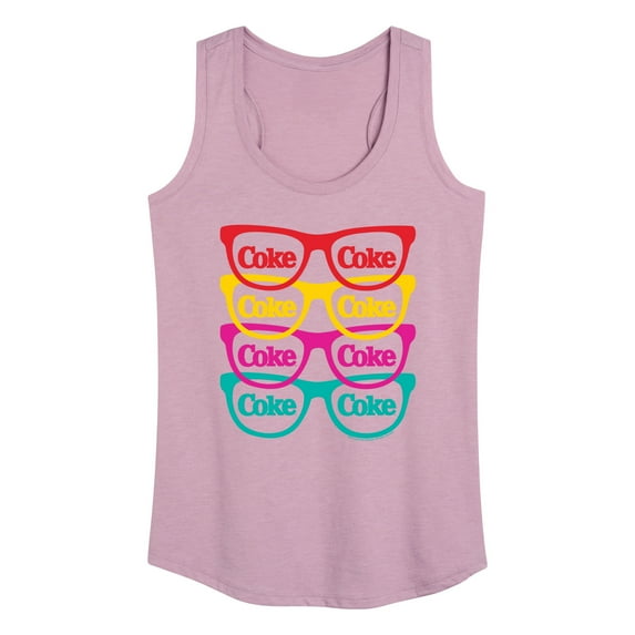 Coca-Cola - Retro Sunglasses - Women's Racerback Tank Top