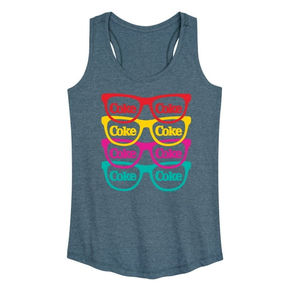 Coca-Cola - Retro Sunglasses - Women's Racerback Tank Top