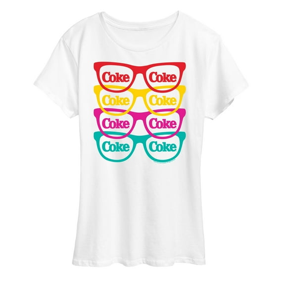 Coca-Cola - Retro Sunglasses - Women's Short Sleeve Graphic T-Shirt