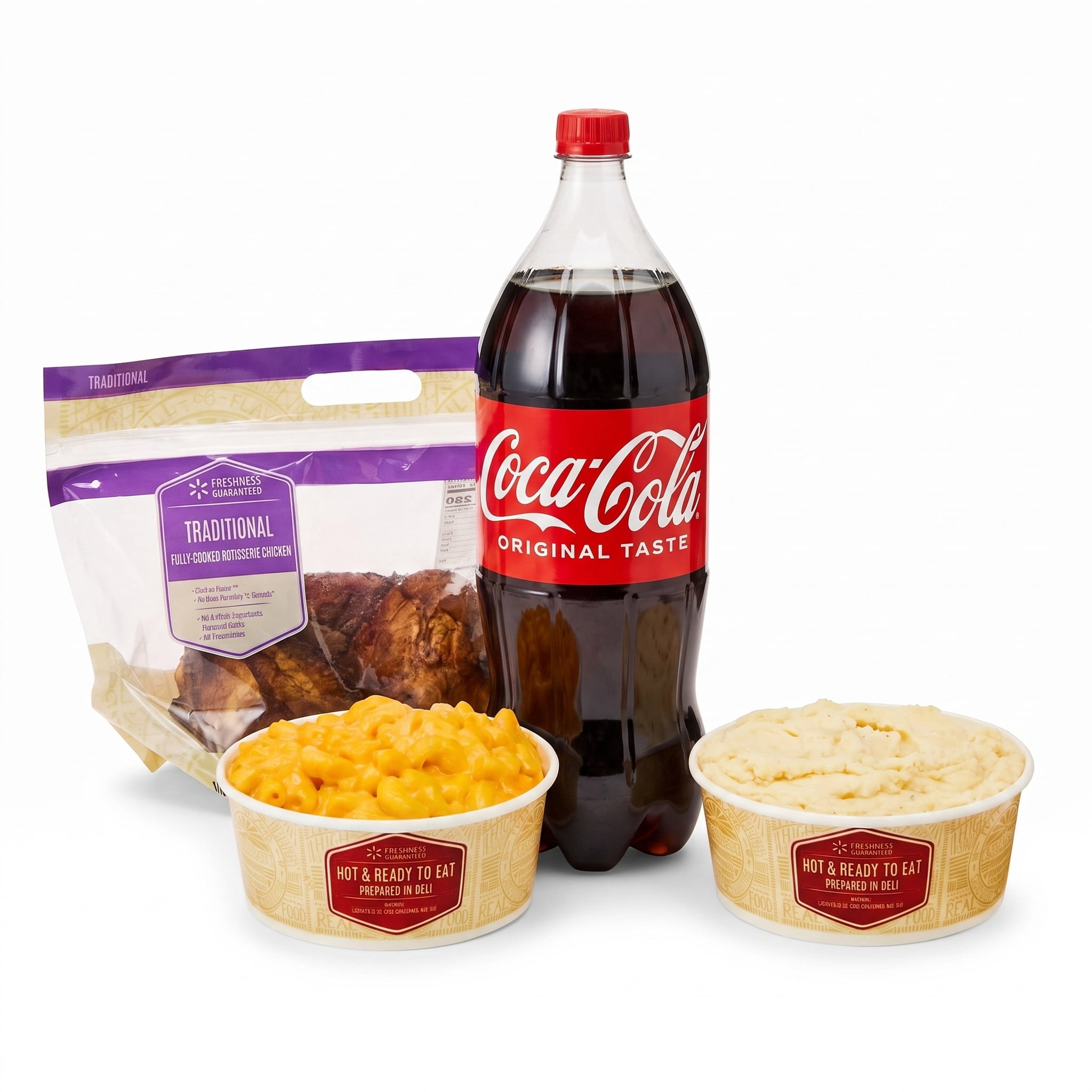 Rotisserie Chicken and Coca-Cola Meal Bundle