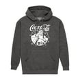 thumbnail image 1 of Coca-Cola - Santa Circle - Men's Long Sleeve Fleece Pullover Hoodie, 1 of 3