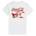 thumbnail image 1 of Coca-Cola - Santa Closeup - Men's Short Sleeve Graphic T-shirt, 1 of 5