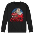 thumbnail image 1 of Coca-Cola - Santa Coke Bottles Men's Graphic Fleece Sweatshirt, 1 of 4