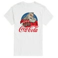 thumbnail image 1 of Coca-Cola - Santa Coke Bottles - Men's Short Sleeve Graphic T-shirt, 1 of 4