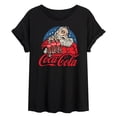 thumbnail image 1 of Coca-Cola - Santa Coke Bottles - Women's Oversized Graphic T-Shirt, 1 of 4
