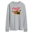 thumbnail image 1 of Coca-Cola - Santa Coke - Men's Long Sleeve Graphic T-shirt, 1 of 4