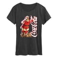 thumbnail image 1 of Coca-Cola - Santa Logo - Women's Short Sleeve Graphic T-Shirt, 1 of 4