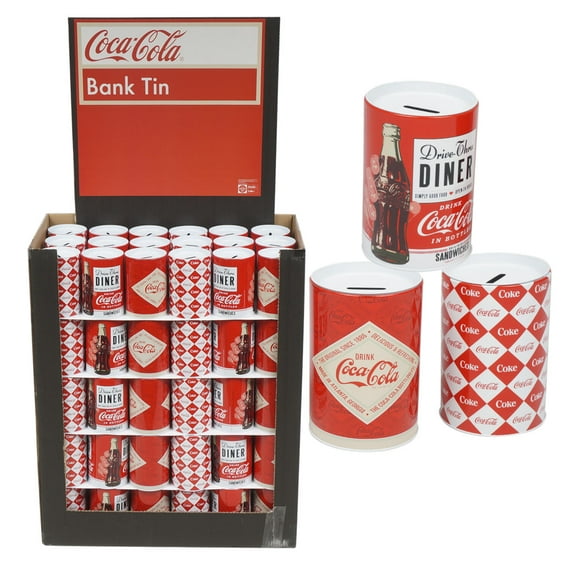 Coca Cola Saving Bank- 3 PCS