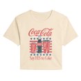 thumbnail image 1 of Coca-Cola - Say Yes To - Juniors Cropped Graphic T-Shirt, 1 of 3