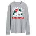 thumbnail image 1 of Coca-Cola - Seasons Greetings Polar Bears - Men's Long Sleeve T-Shirt, 1 of 5