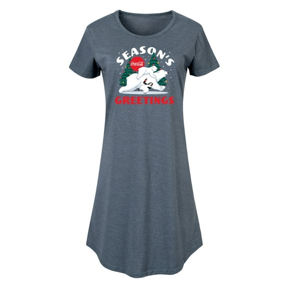 Coca-Cola - Seasons Greetings Polar Bears - Women's Any Way Dress