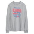 thumbnail image 1 of Coca-Cola - Share a Coke Hearts - Men's Long Sleeve Graphic T-Shirt, 1 of 4