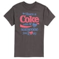 thumbnail image 1 of Coca-Cola - Share a Coke Hearts - Men's Short Sleeve Graphic T-Shirt, 1 of 4