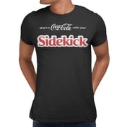 Coca-Cola Share a With Your Sidekick Men's T Shirt Black, S-L