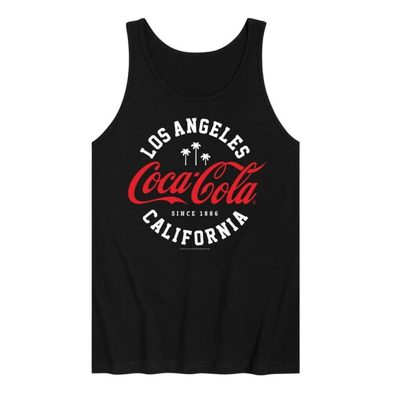 Coca-Cola - Since 1886 - Los Angeles California - Men's Jersey Tank Top