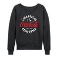 thumbnail image 1 of Coca-Cola - Since 1886 - Los Angeles California - Women's Lightweight French Terry Long Sleeve Shirt, 1 of 5