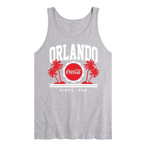 Coca-Cola - Since 1886 - Orlando & Palm Trees - Men's Jersey Tank Top