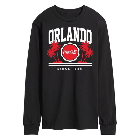 Coca-Cola - Since 1886 - Orlando & Palm Trees - Men's Long Sleeve T-Shirt