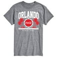 thumbnail image 1 of Coca-Cola - Since 1886 - Orlando & Palm Trees - Men's Short Sleeve Graphic T-Shirt, 1 of 5