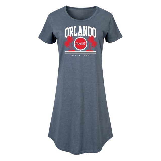 Coca-Cola - Since 1886 - Orlando & Palm Trees - Women's Any Way Dress