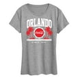 thumbnail image 1 of Coca-Cola - Since 1886 - Orlando & Palm Trees - Women's Short Sleeve Graphic T-Shirt, 1 of 5