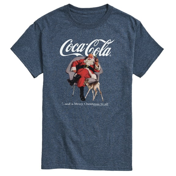 Coca-Cola - Sitting Santa - Men's Short Sleeve Graphic T-shirt