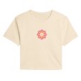 thumbnail image 1 of Coca-Cola - Smiley - Juniors Cropped Graphic T-Shirt, 1 of 3