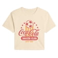 thumbnail image 1 of Coca-Cola - Soccer Club - Juniors Cropped Graphic T-Shirt, 1 of 3