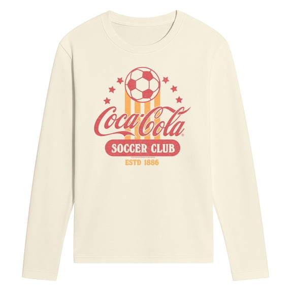 Coca-Cola - Soccer Club - Men's Long Sleeve Graphic T-Shirt