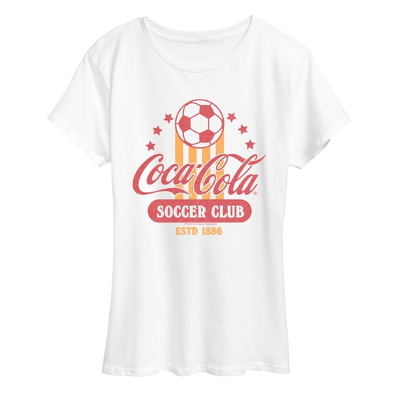 Coca-Cola - Soccer Club - Women's Short Sleeve Graphic T-Shirt