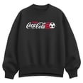 thumbnail image 1 of Coca-Cola - Soccer Coke Women's Oversized Fleece Crew Sweatshirt, 1 of 3