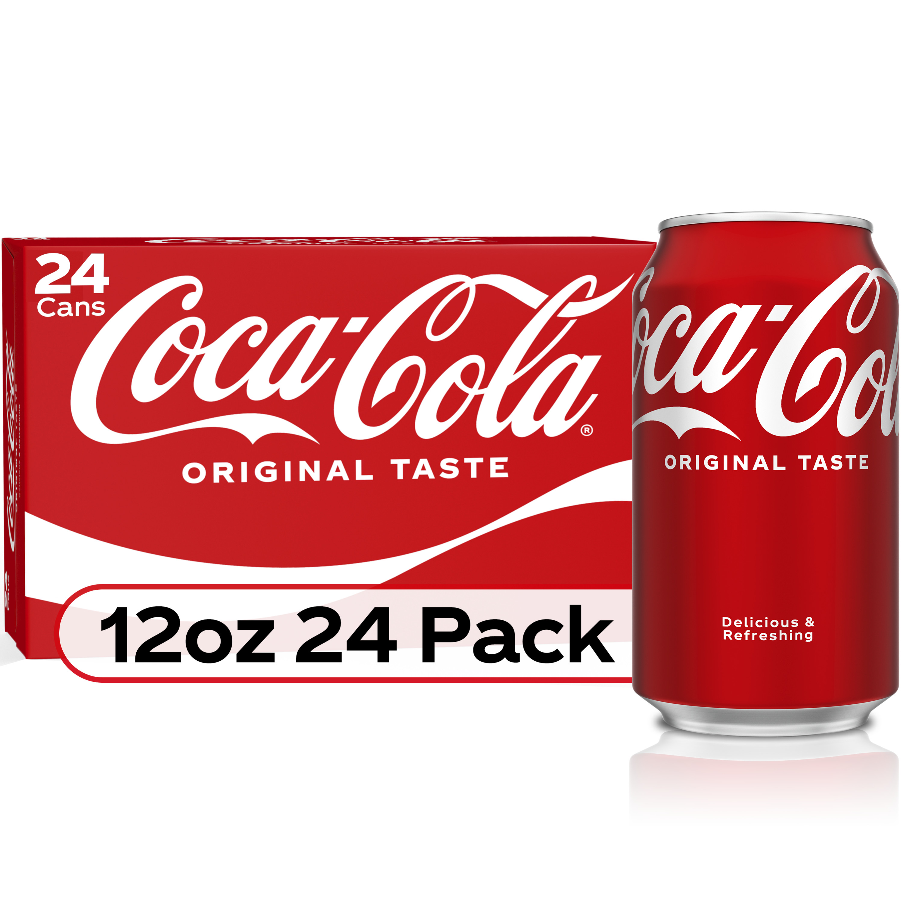 Coca Cola Soda Pop 12 Fl Oz 24 Pack Cans 50 OFF