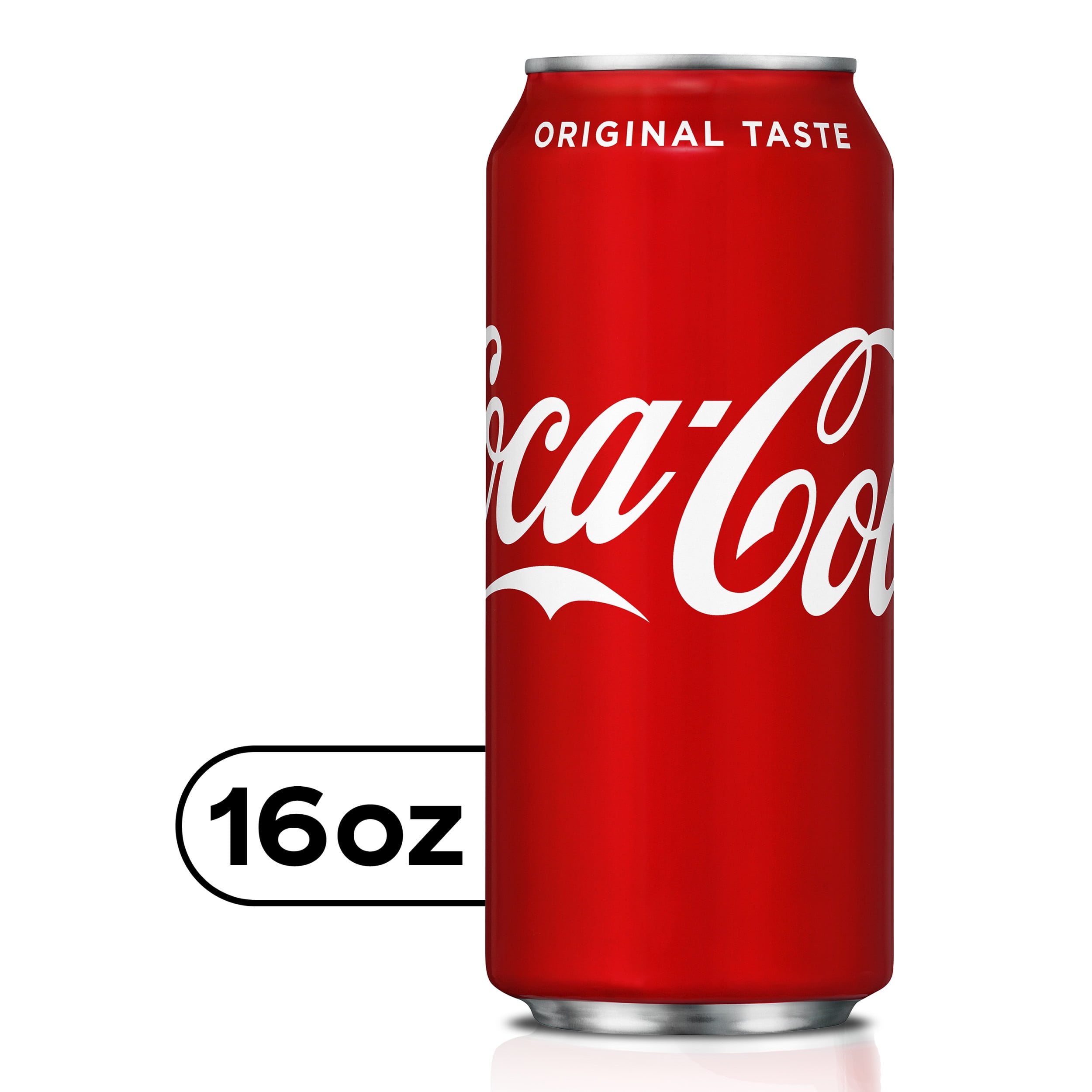Coca-Cola Soda Pop, 16 fl oz Can - Walmart.com