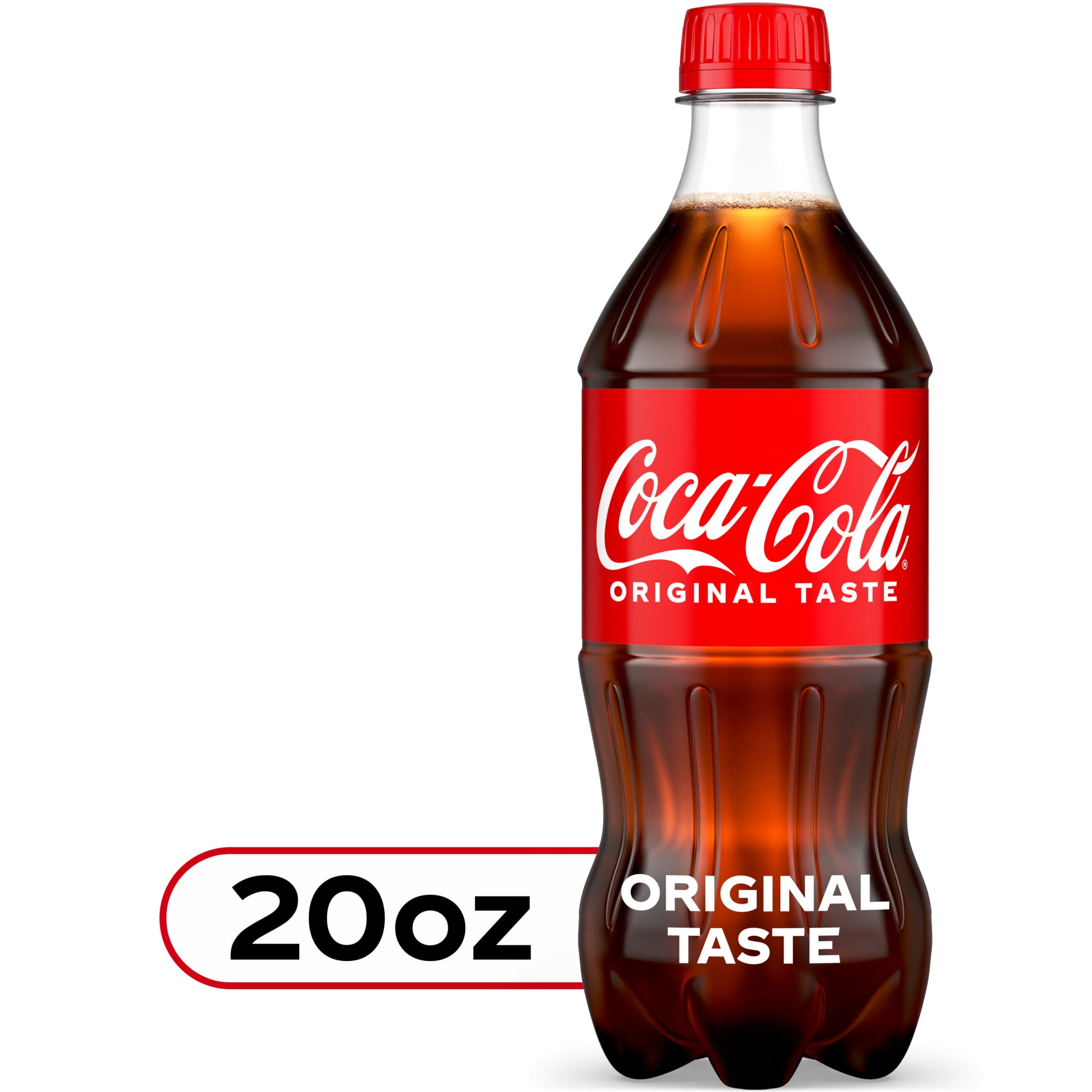 Coca-Cola Original Taste Soda, Refreshing 20 fl oz Bottle Coca-Cola Original Taste Soda, Refreshing 20 fl oz Bottle