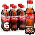 thumbnail image 1 of Coca-Cola Soda Pop, 8.55 fl oz Bottles, 6 Pack, 1 of 16