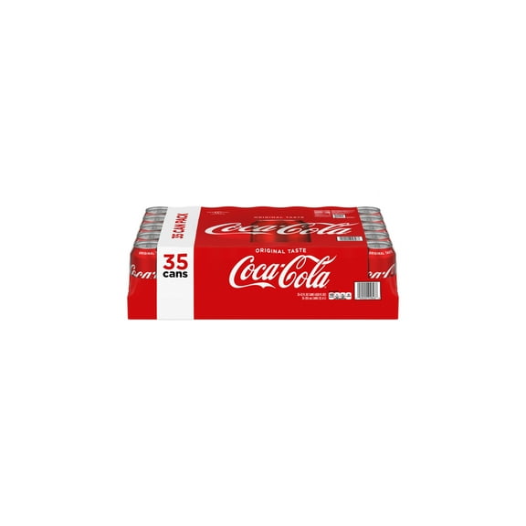 Coca-Cola Soda Soft Drink, 12 fl oz, 35 Pack