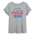 thumbnail image 1 of Coca-Cola - Star Circle - Women's Oversized T-Shirt, 1 of 5
