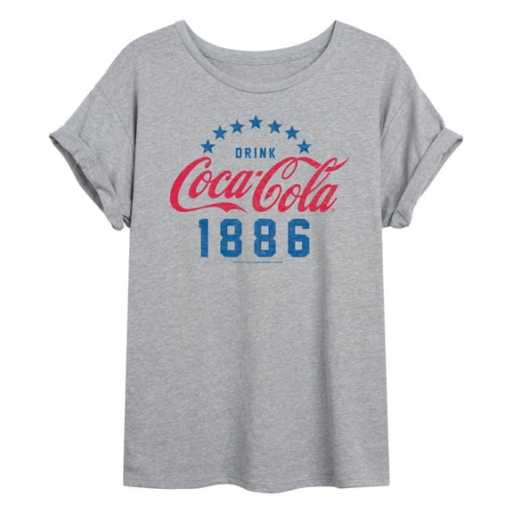 Coca-Cola - Star Circle - Women's Oversized T-Shirt