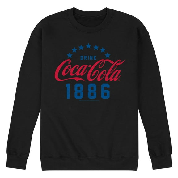 Coca-Cola - Star Circle - Men's Crew Neck Fleece Pullover