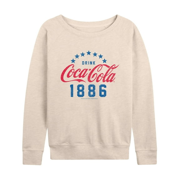 Coca-Cola - Star Circle - Women's Lightweight French Terry Long Sleeve Shirt