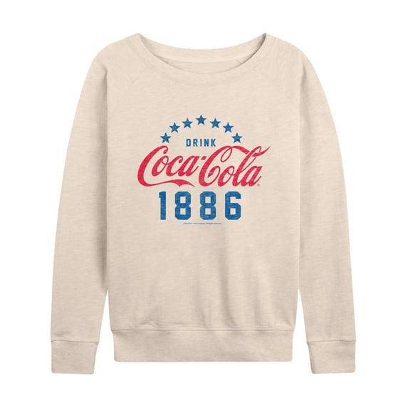 Coca-Cola - Star Circle - Women's Lightweight French Terry Long Sleeve Shirt