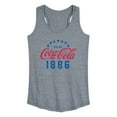 thumbnail image 1 of Coca-Cola - Star Circle - Women's Racerback Tank Top, 1 of 5