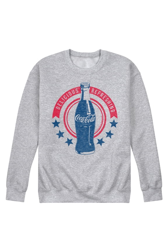 - Stars Delicious Refreshing - Men's Crew Neck Fleece Pullover